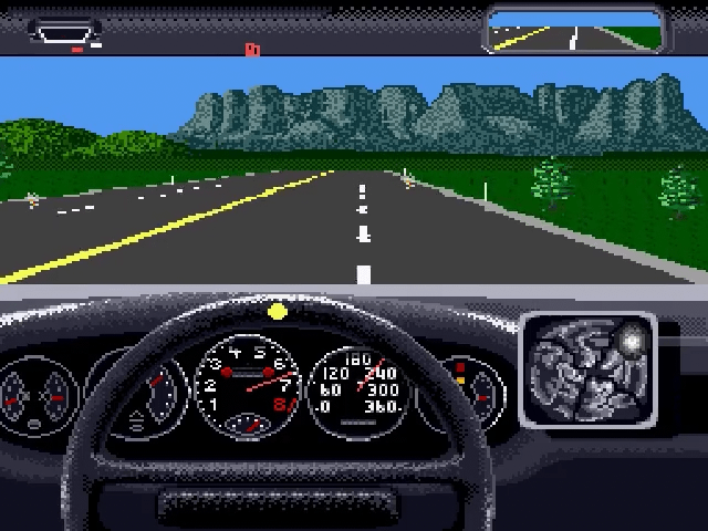 The Duel Test Drive II screenshot 3 for Super Nintendo
